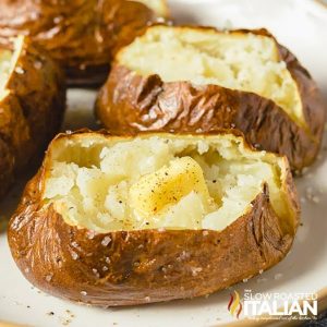 fluffy russets with butter