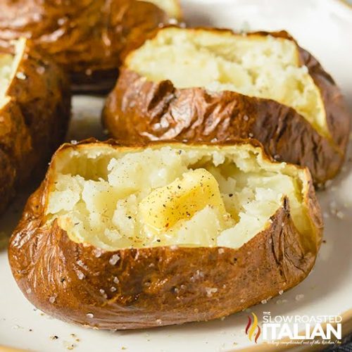 Air Fryer Baked Potatoes + Video - The Slow Roasted Italian