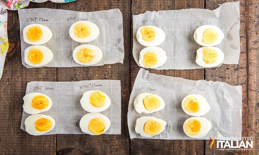 air frying eggs