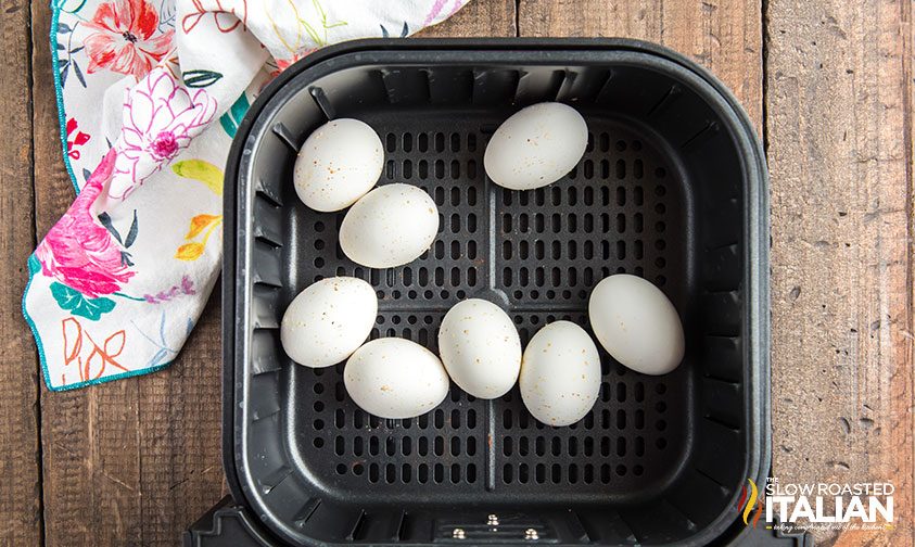 eggs in air fryer