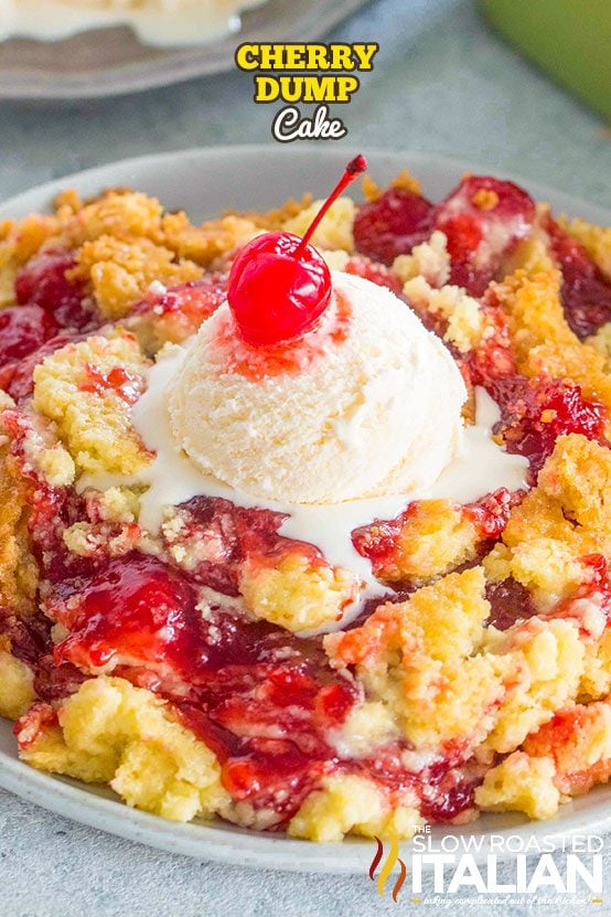 cherry dump cake