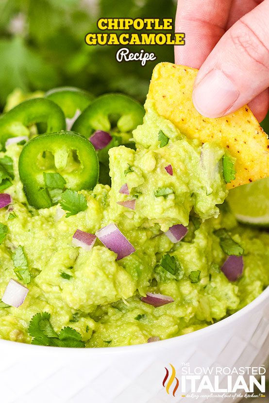 Chipotle Guacamole Recipe + Video