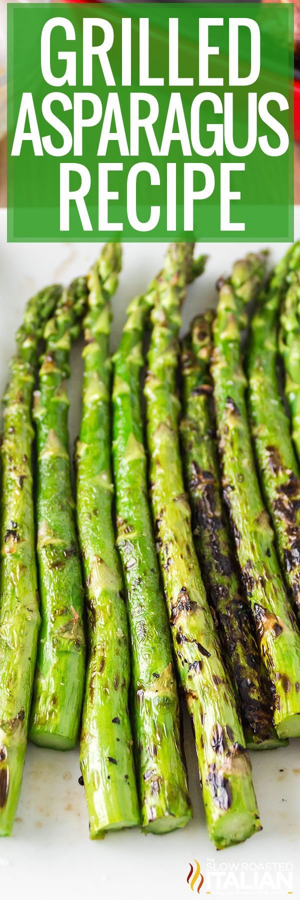 titled image collage for how to grill asparagus