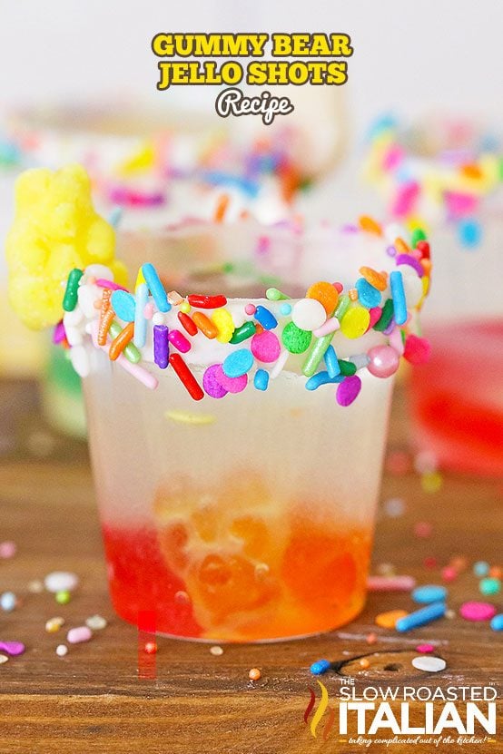 titled image for gummy bear jello shots