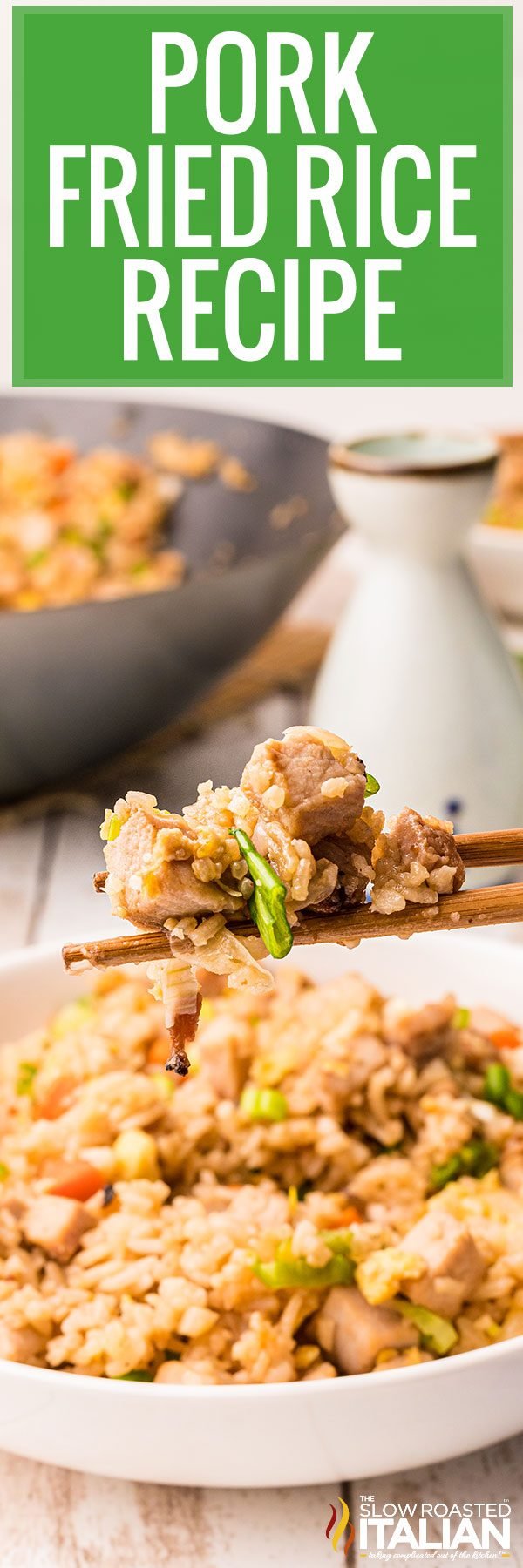 titled image (and shown): pork fried rice recipe