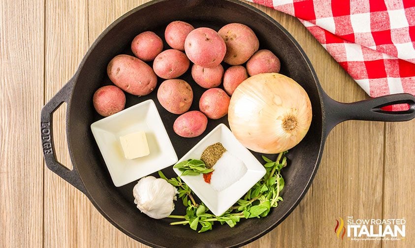 Smoked Red Potatoes ingredients