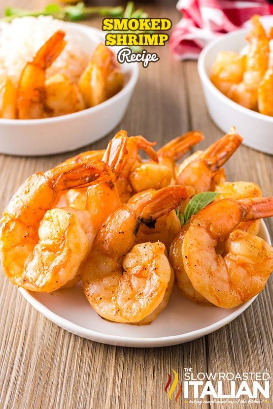 titled image for smoked shrimp recipe