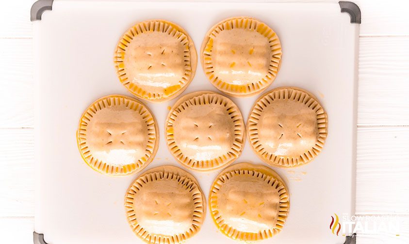 Air Fryer Hand Pies with air holes cutout