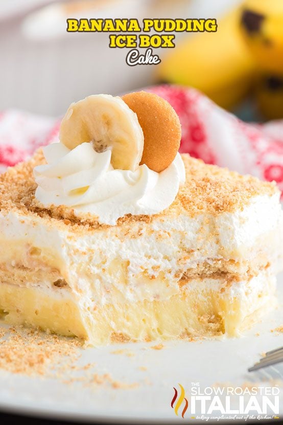 Banana Pudding Icebox Cake