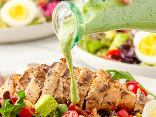 Green Goddess Salad Dressing (Panera Copycat Recipe)