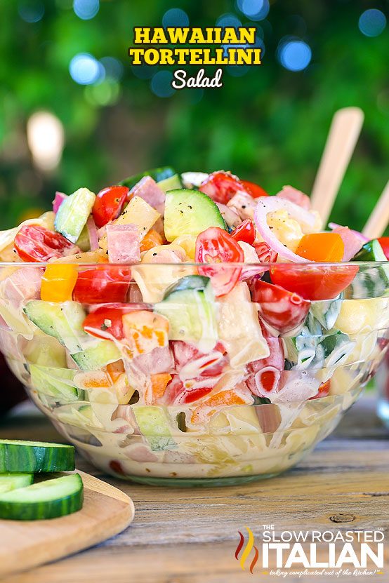 Hawaiian Tortellini Salad + Video