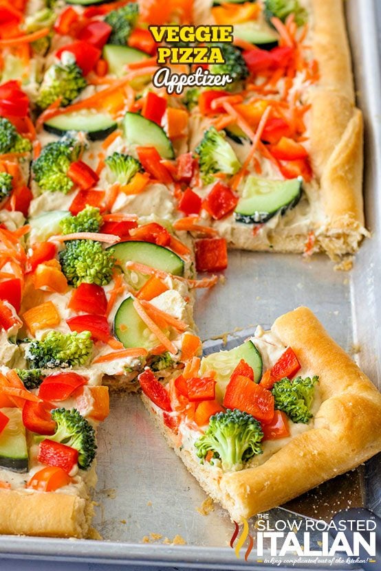 titled image for veggie pizza appetizer