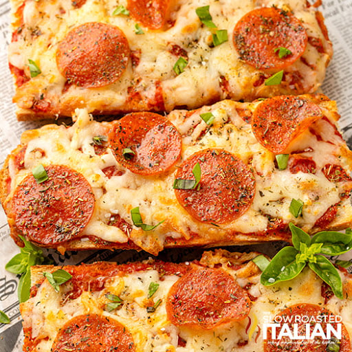 air fryer french bread pizza