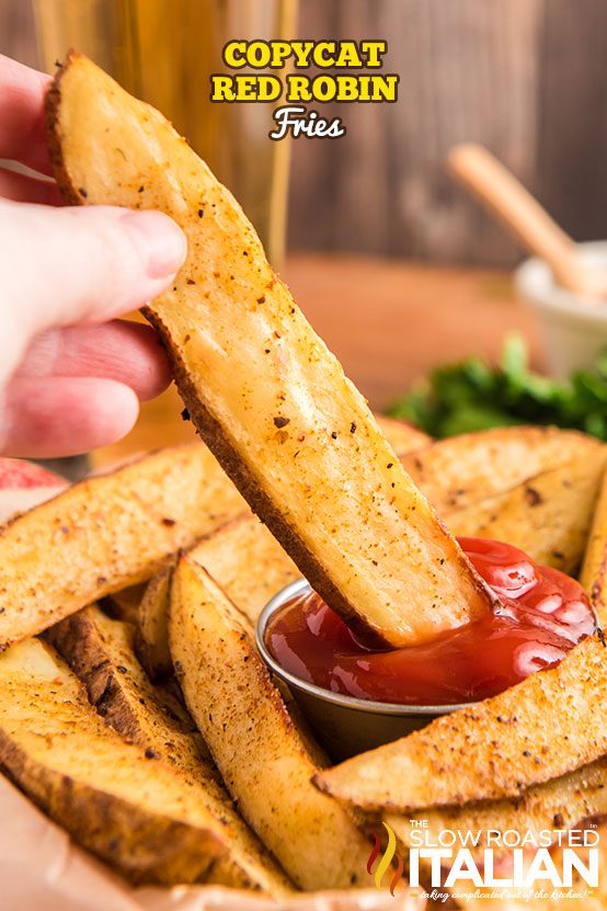 Red Robin Steak Fries Copycat Recipe + Video