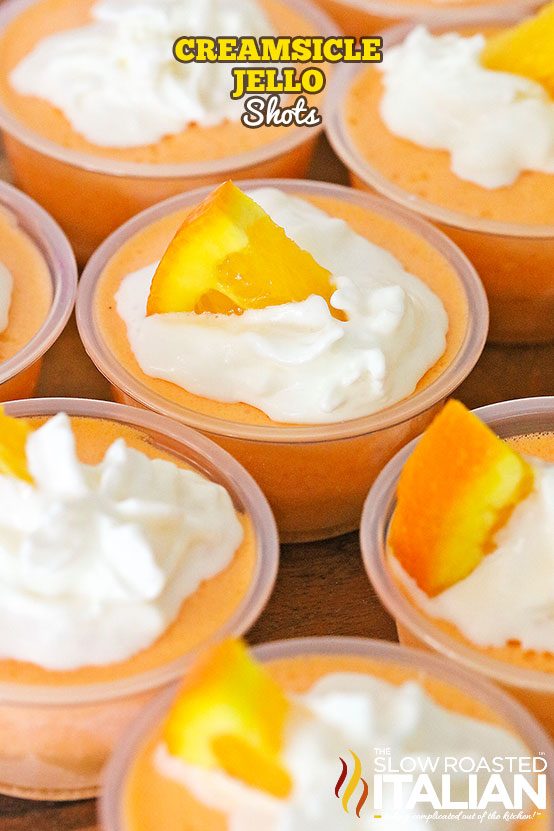 Creamsicle Jello Shots Recipe