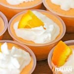 creamsicle jello shots