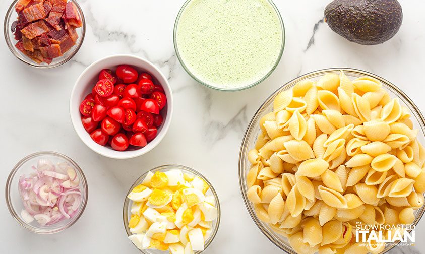 easy pasta salad ingredients