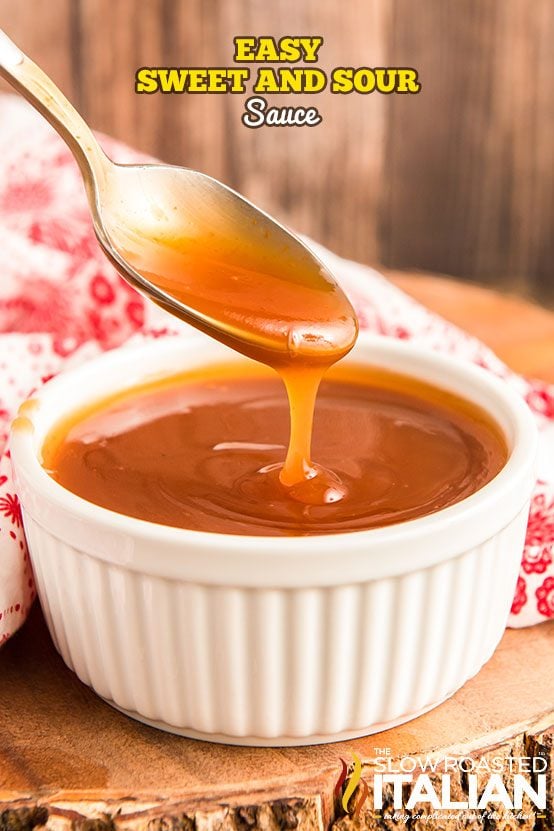 Easy Sweet and Sour Sauce + Video