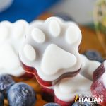 Frozen Blueberry Dog Treats