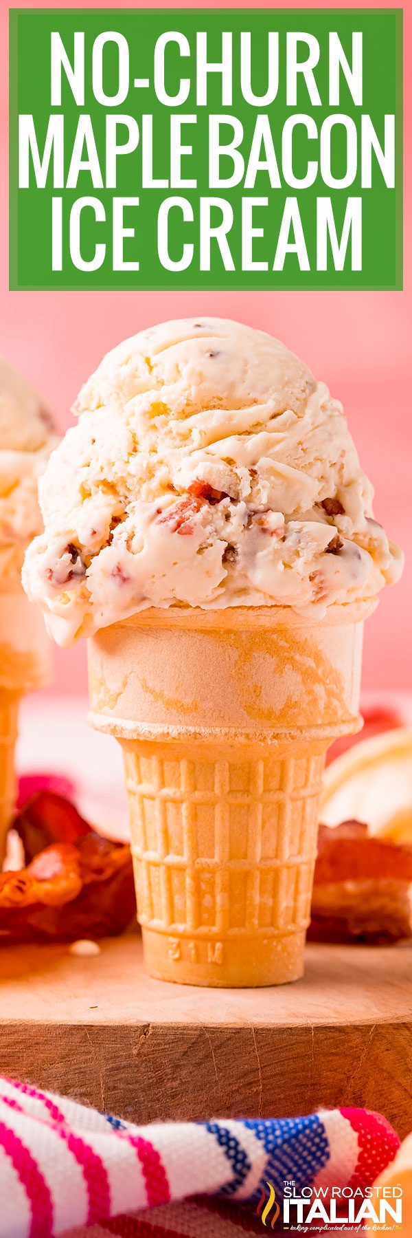 titled image for maple bacon ice cream