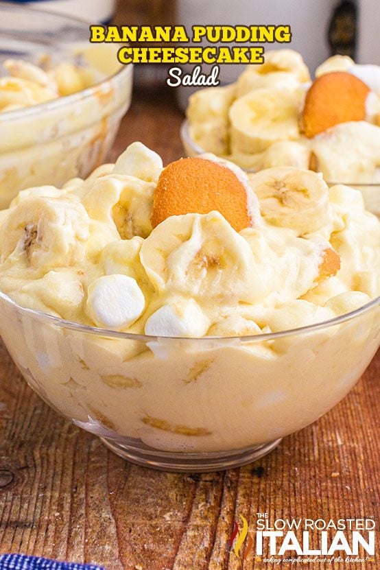 Banana Pudding Cheesecake Salad