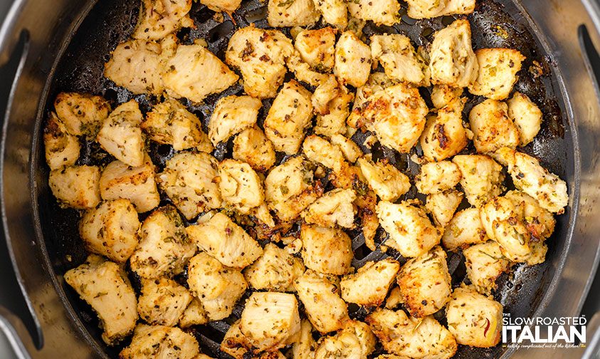 pieces of lemon chicken in air fryer