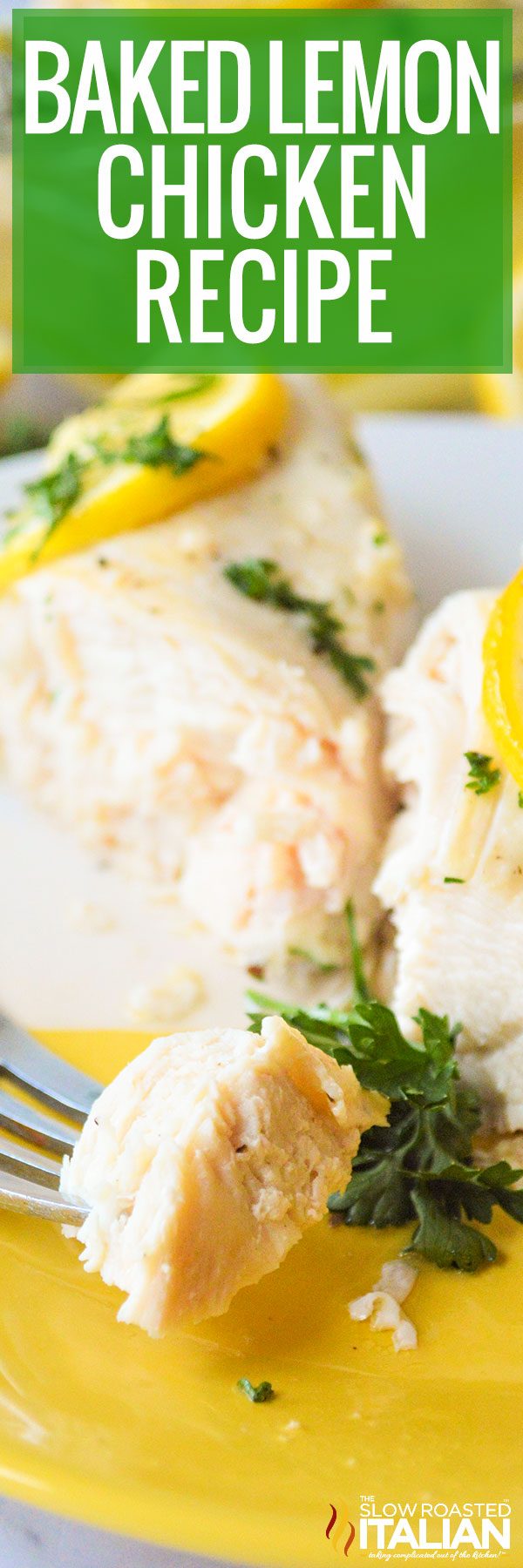 titled image (and shown): baked lemon chicken recipe