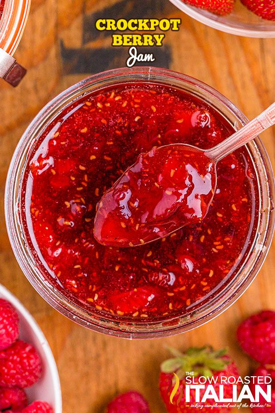 Crockpot Mixed Berry Jam