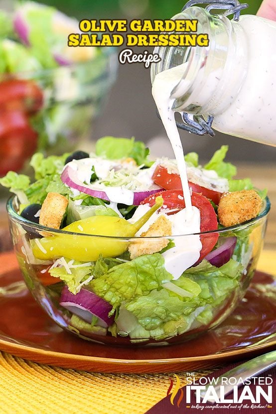 titled: Olive Garden Salad Dressing Recipe