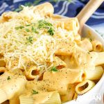 pumpkin rigatoni, close up