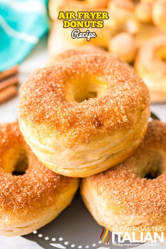 How to Make Air Fryer Donuts (Easy Doughnuts Recipe)