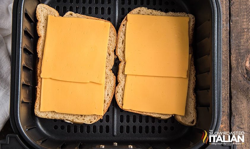 grilled cheese in air fryer