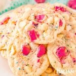 closeup of circus animal cookies recipe