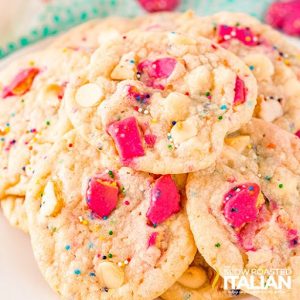 closeup of circus animal cookies recipe