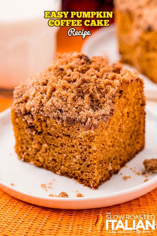 Easy Pumpkin Coffee Cake