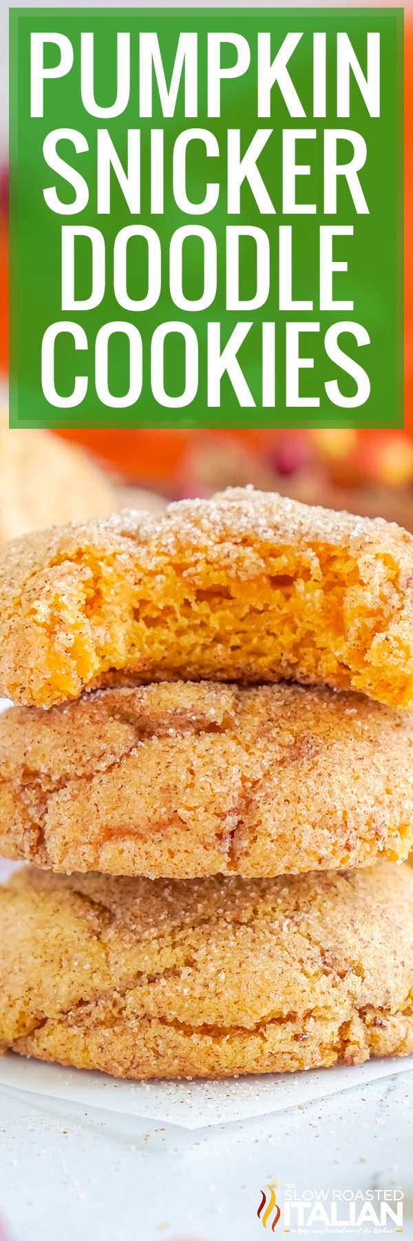 titled image (and shown): snickerdoodle cookies recipe