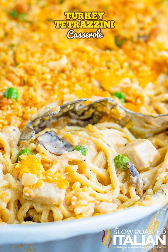 Turkey Tetrazzini Casserole + Video