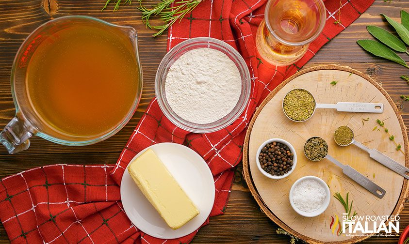 turkey gravy recipe ingredients