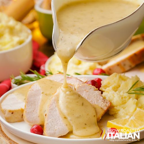 The Best Turkey Gravy Recipe + Video The Slow Roasted Italian