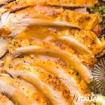 sliced up crockpot turkey breast