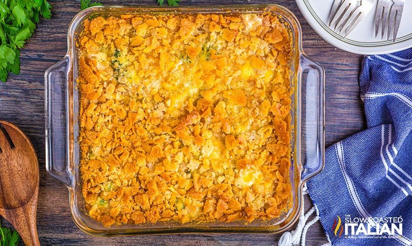 easy broccoli casserole baked