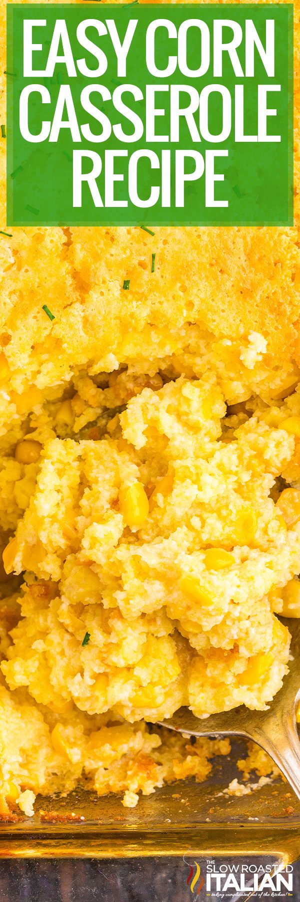 titled image (and shown): Jiffy cornbread casserole