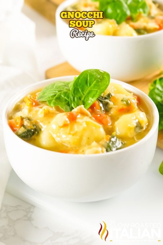Homemade Gnocchi Soup Recipe