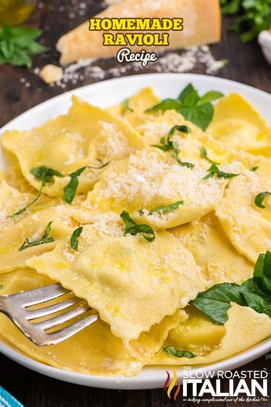 How to Make Easy Homemade Ravioli with Cheese