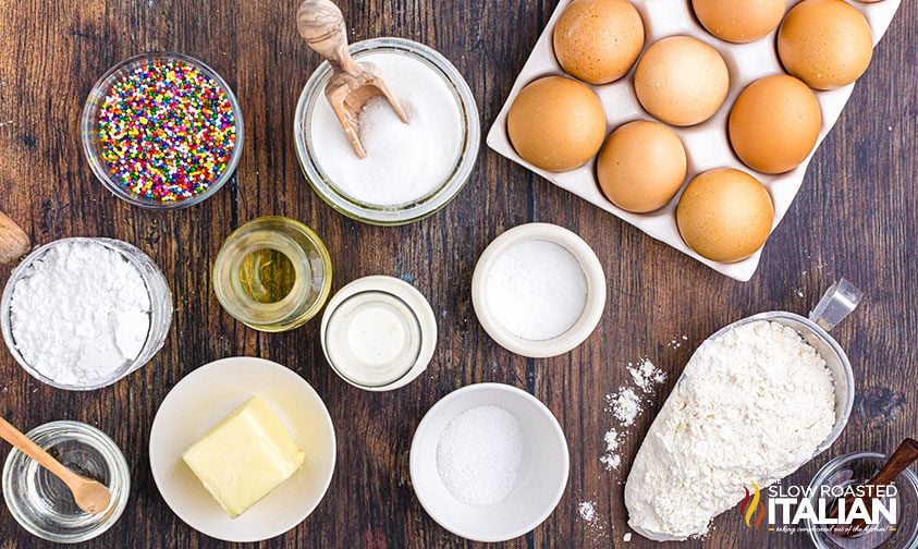 ingredients for italian wedding cookies