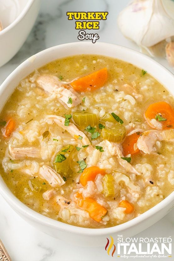 Turkey Rice Soup