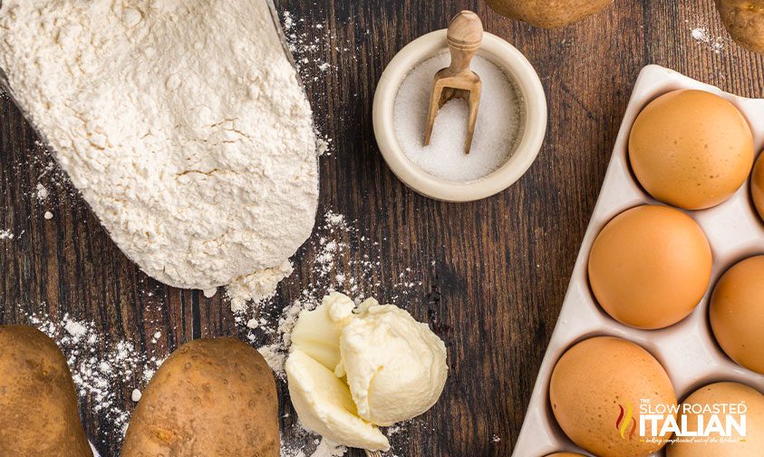 homemade gnocchi ingredients