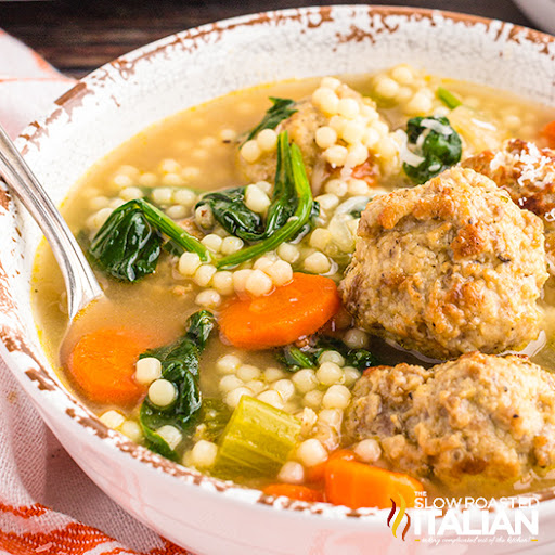 Italian Wedding Soup - The Slow Roasted Italian