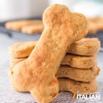 homemade dog treats shaped like bones