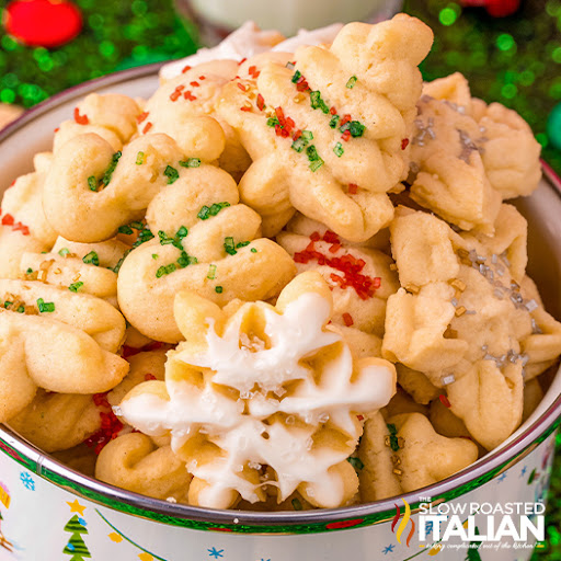 christmas tree shaped cookies on platter